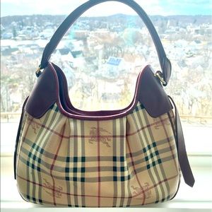 Burberry Chekered Handle bag.